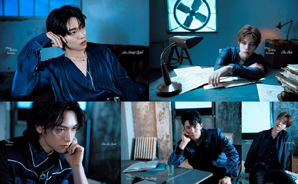 엔플라잉(이승협, 차훈, 김재현, 유회승, 서동성) 정규 2집 'Everlasting'(에버래스팅) Last 버전 개인 재킷 포스터 [사진=FNC엔터테인먼트]