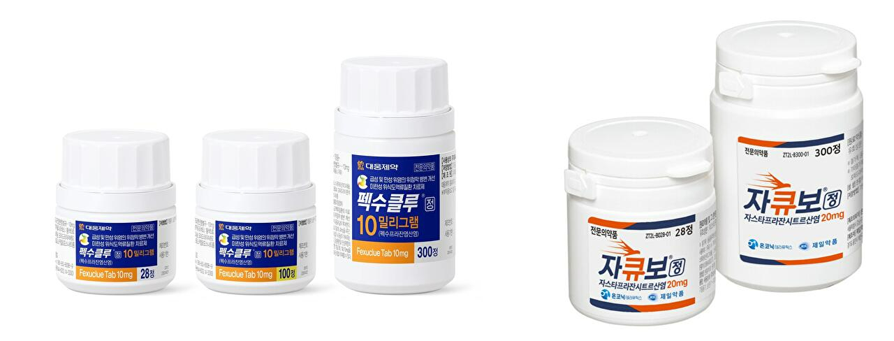 케이캡 제품 라인업. [사진=HK이노엔 제공]