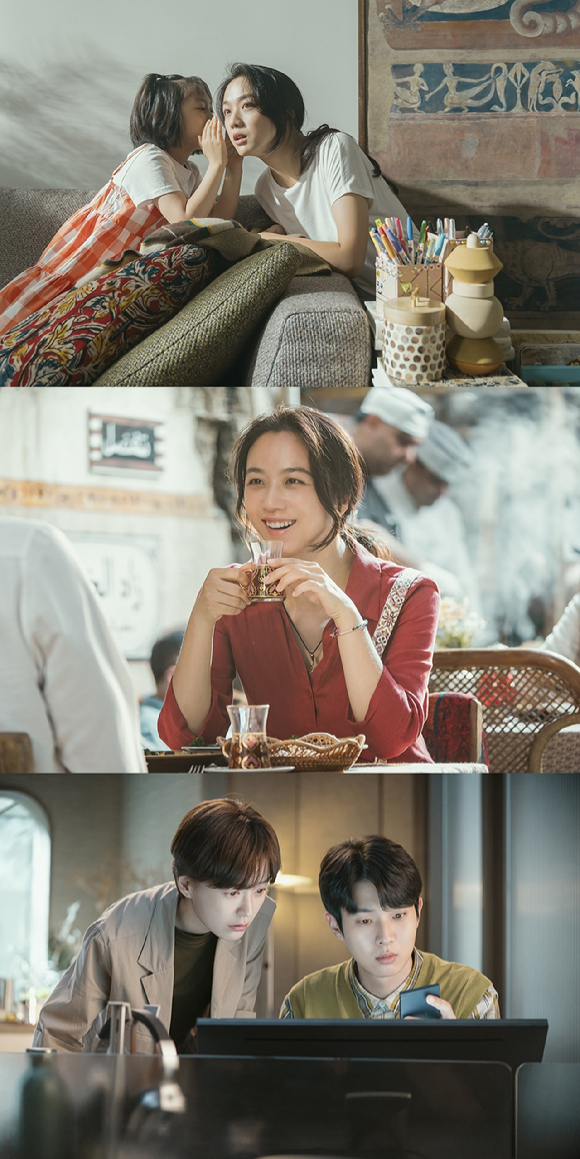 배우 탕웨이, 정유미, 최우식이 영화 '원더랜드'에서 열연하고 있다. [사진=㈜에이스메이커무비웍스]
