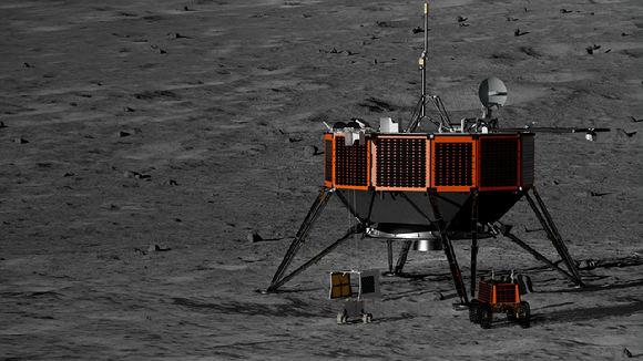 NASA의 위탁으로 개발 중인 CT-4_임무_달착륙선. [사진=우주청]