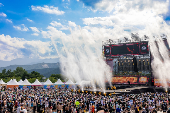 한화리조트 설악에서 열린 워터밤 속초 2025. [사진=워터밤]