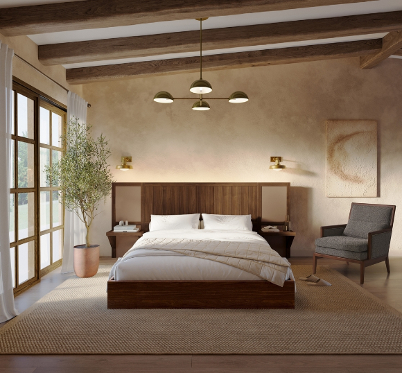 신세계까사 마테라소 아만 베드. [사진=신세계까사]