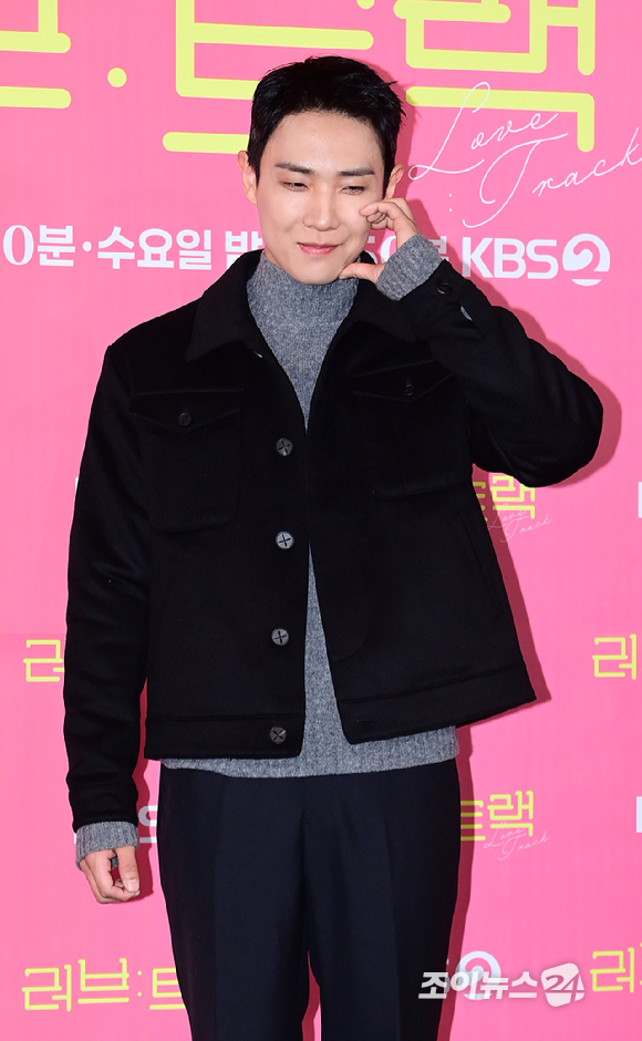 배우 이준이 11일 오후 서울 영등포동 CGV영등포에서 열린 2025 KBS 2TV 단막 프로젝트 '러브 : 트랙' 제작발표회에 참석하고 있다. [사진=정소희 기자]