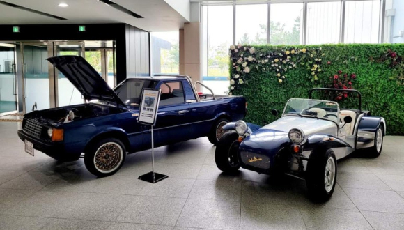 라라클래식모터스의 전기차 개조차량. [사진=라라클래식모터스]