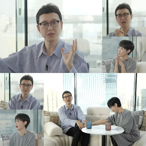 &lsquo;서울 자가에 대기업 다니는 김부장 이야기&rsquo; 원작자 작가 송희구가 MBN '김주하의 데이앤나잇'에 출연했다. [사진=MBN ]