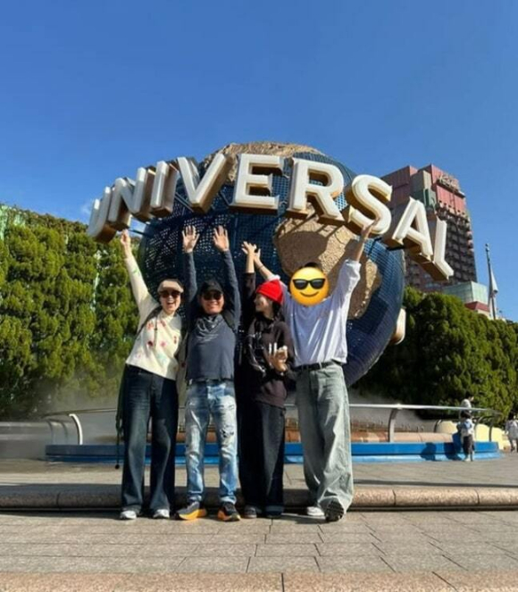 &apos;유방암 투병&apos; 박미선, 가족들과 일본 여행 떠났다 &quot;얼마만인지...많이 웃고 잘 놀고&quot;