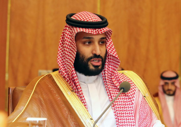 무함마드 빈 살만 사우디아라비아 왕세자가 지난 2019년 6월26일 청와대 본관에서 문재인 대통령과 확대회담을 하고 있다. [사진=뉴시스]