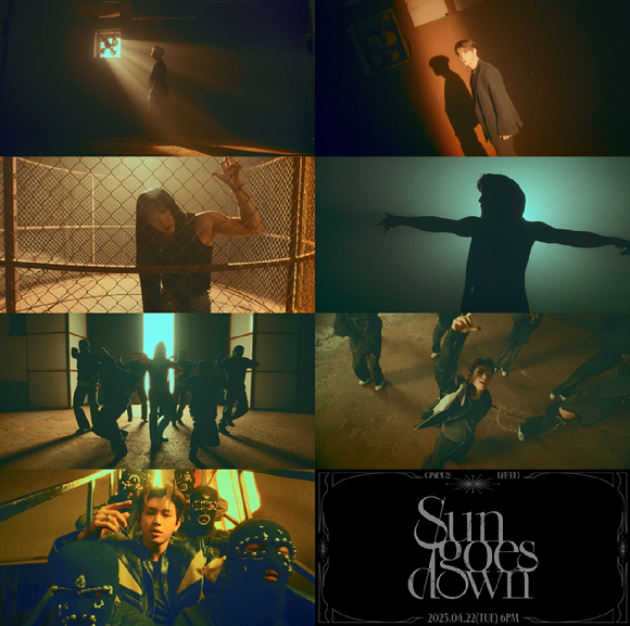 원어스 이도 솔로곡 'Sun goes down' MV 티저 [사진=알비더블유]