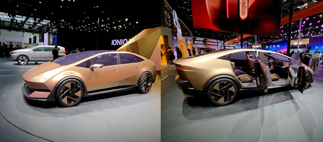 북경모터쇼 현대차 아이오닉 V [사진=정구민]