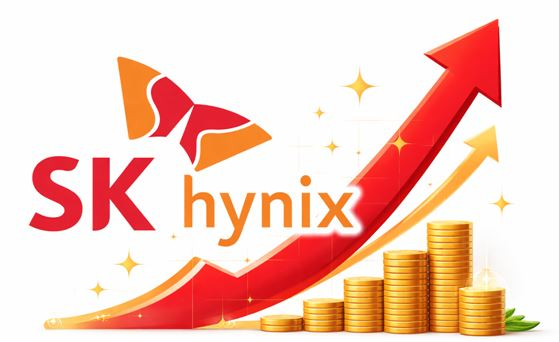 SK하이닉스의 주가가 가파른 상승세를 보이며 가상자산 시장의 중장기 전망에 대한 새로운 시각이 힘을 얻고 있다. [사진=AI 생성 이미지]