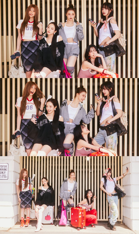 프로미스나인 단체 이미지 갈무리 [사진=어센드]