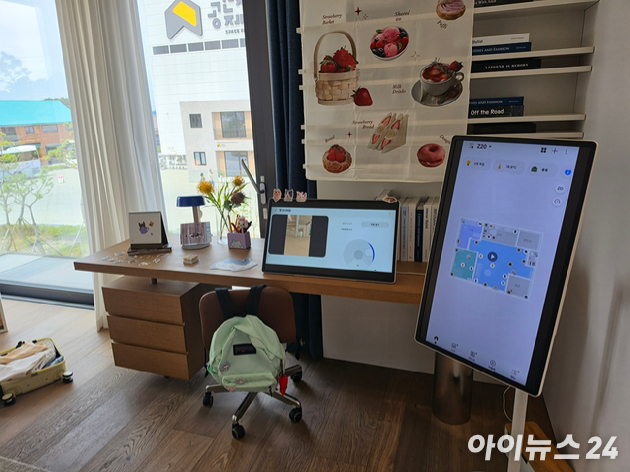 경기도 화성시에 위치한 '삼성 AI 모듈러 홈' 쇼룸. [사진=황세웅 기자]