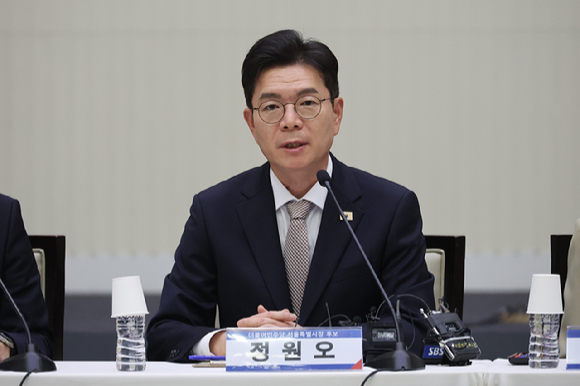 정원오 더불어민주당 서울시장 후보. [사진=연합뉴스]