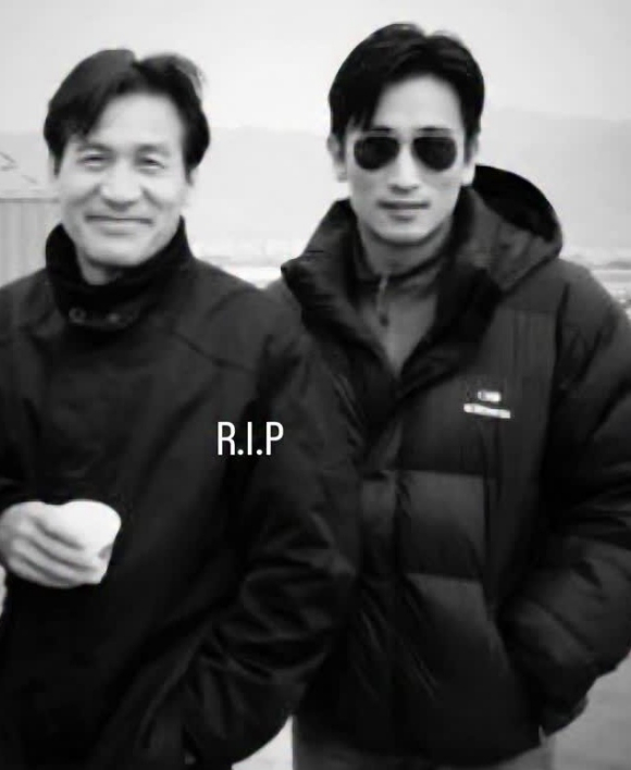 차인표가 故 안성기를 추모했다 [사진=차인표 SNS]