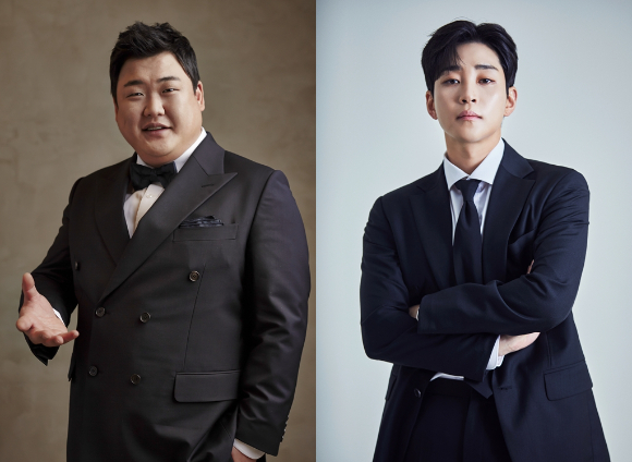 김준현과 딘딘이 MBC에브리원 &lsquo;어서와 한국은 처음이지?&rsquo;MC를 맡는다. [사진=SM C&C, 슈퍼벨컴퍼니]