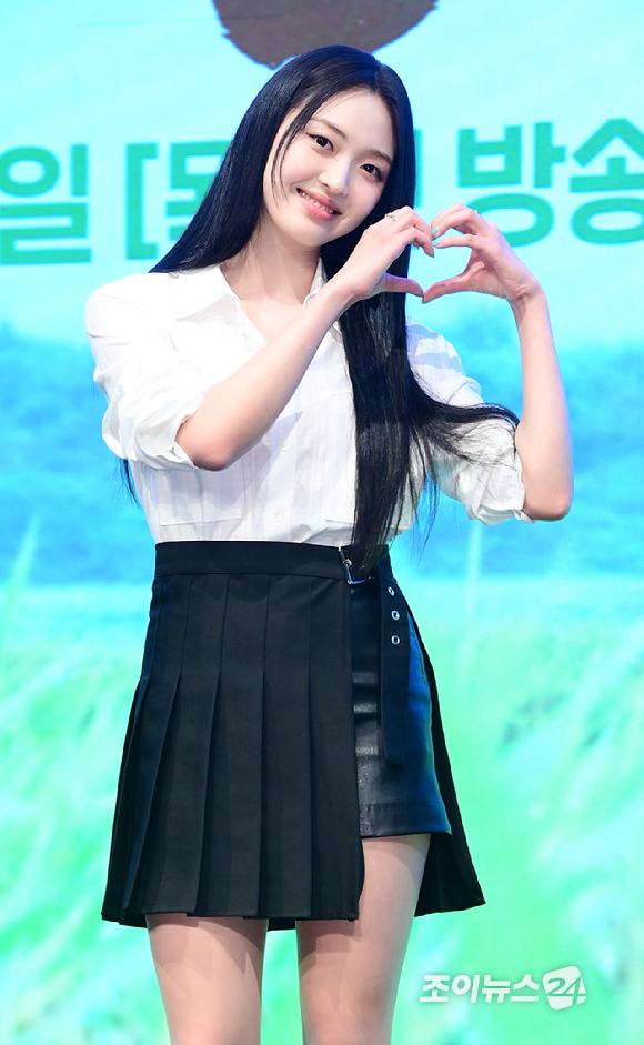 배우 최규리가 25일 서울 구로구 디큐브시티 더세인트에서 진행된 KBS 2TV 미니시리즈 '심우면 연리리' 제작발표회에 참석하고 있다. [사진=정소희 기자]