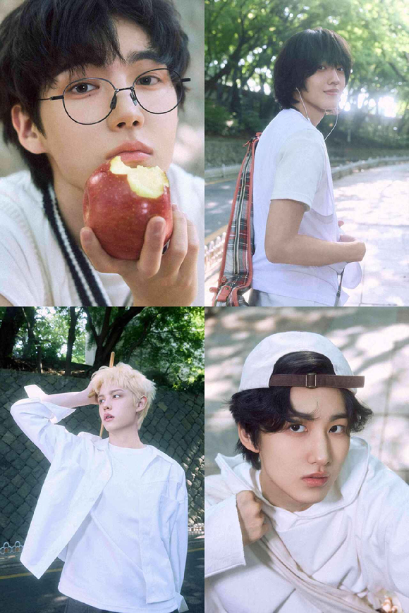 AxMxP의 데뷔 앨범이자 정규 1집 'AxMxP'의 첫 번째 콘셉트 포토 [사진=FNC엔터테인먼트]