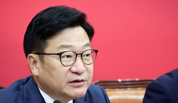 국민의힘 정점식 원내대표가 3일 국회에서 열린 최고위원회의에서 발언하고 있다. 2026.9.3 [사진=연합뉴스]