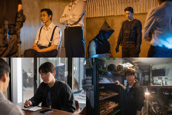 배우 박서준, 덱스, 류경수, 류수영이 '사냥개들' 시즌2에 특별출연했다. [사진=넷플릭스]