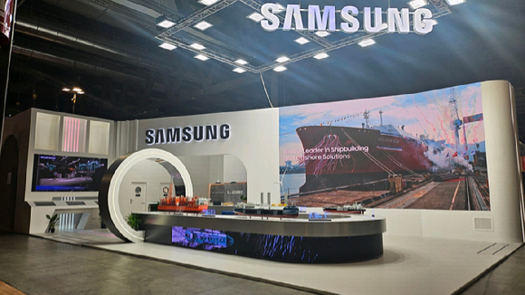 삼성중공업 가스텍 2025 전시부스 전경. [사진=삼성중공업]