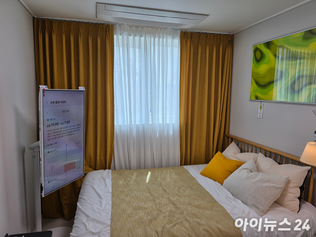 경기도 화성시에 위치한 '삼성 AI 모듈러 홈' 쇼룸. [사진=황세웅 기자]