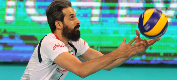 이란 남자배구대표팀에서 주전 세터로 뛰고 있는 사에드 마루프가 터키리그 페네르바체와 계약했다. [사진=국제배구연맹(FIVB)]