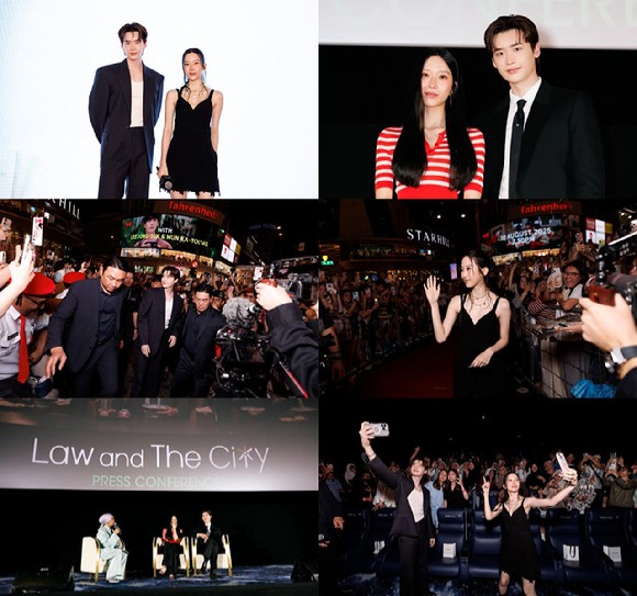 '서초동' 주역 이종석과 문가영이 말레이시아 팬들과 직접 만나는 스크리닝 행사 '스타 투어'를 진행했다. [사진=CJ ENM ]