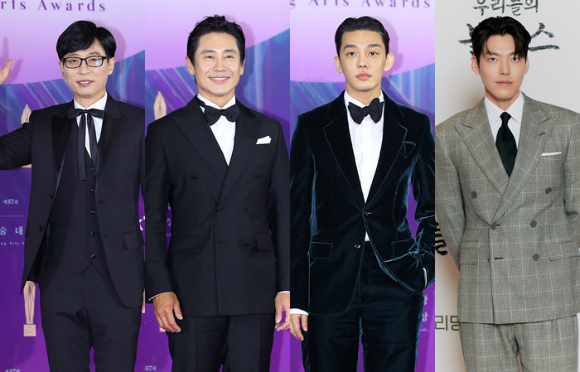 유재석, 신하균, 유아인, 김우빈이 백상예술대상 시상자로 나선다. [사진=백상예술대상 사무국, tvN]