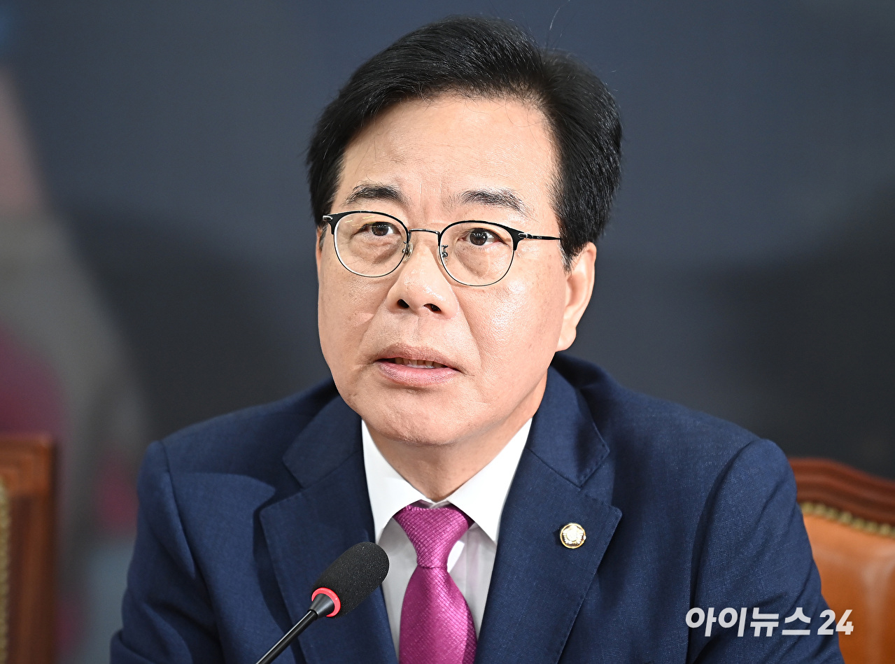 송언석 국민의힘 비상대책위원장 겸 원내대표가 24일 국회에서 열린 비상대책위원회의에서 발언하고 있다. [사진=곽영래 기자]