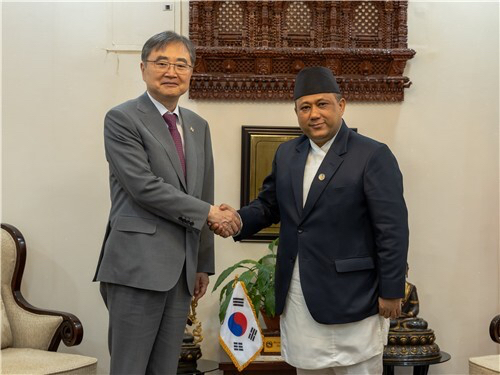 한국-네팔 외교장관 회담 [외교부 제공] [사진=연합뉴스]