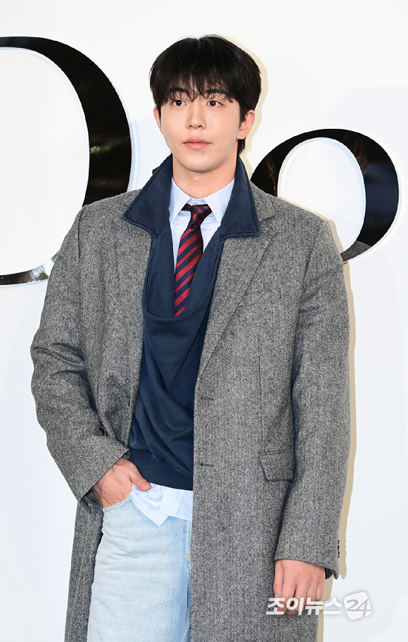 배우 남주혁이 7일 오후 서울 성동구 성수동에서 열린 디올 포토콜 행사에 참석하고 있다. [사진=정소희 기자]