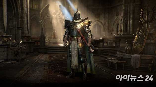 블리자드 '디아블로4' 성기사 얼리 액세스 플레이 화면. [사진=박정민 기자]