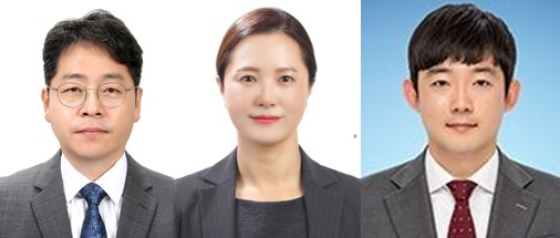 왼쪽부터 박석일 부장검사&middot;이현주 검사&middot;최장우 검사. [사진=고위공직자범죄수사처]