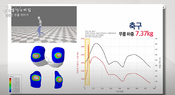 지난 7일 방송된 KBS '생로병사의 비밀'에서는 무릎 건강을 위협하는 일상 속 습관으로 쪼그려 앉기를 꼽았다. [사진=KBS]