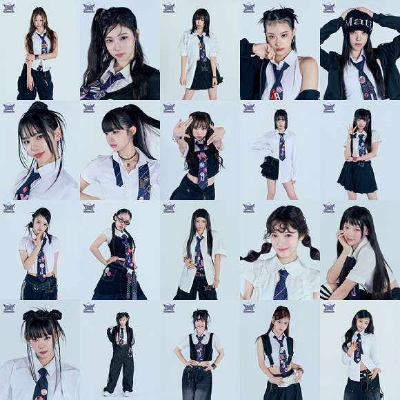 '힙팝 프린세스' 한국 참가자 이미지 갈무리 [사진=Mnet]