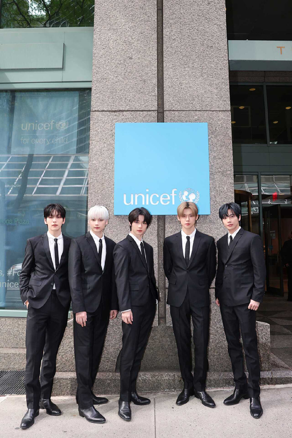 투모로우바이투게더, 유니세프 글로벌 캠페인 출범
