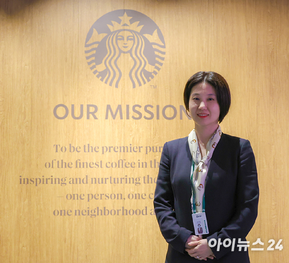 김지영 스타벅스 ESG팀장. [사진=전다윗 기자]