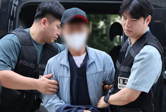 'LG전자 흉기난동' 사건 용의자인 60대 남성 A씨. [사진=연합뉴스]