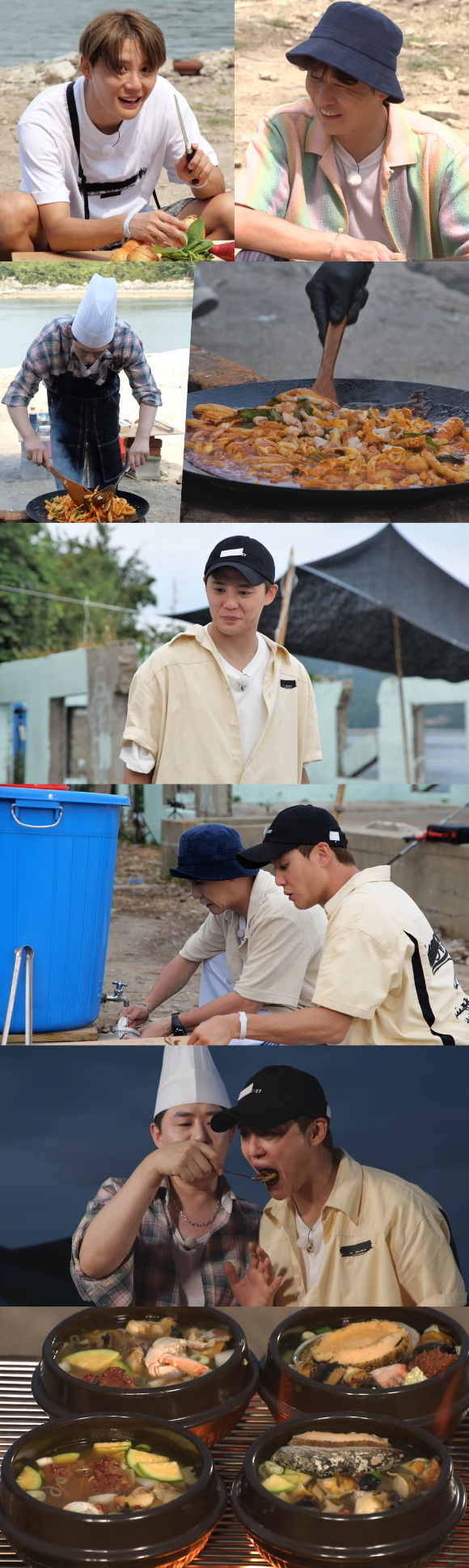 '푹쉬면 다행이야' 김준수, 영탁이 요리 실력을 공개한다. [사진=MBC]