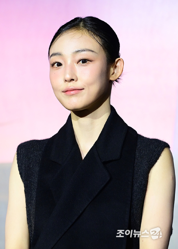 배우 전소니가 5일 오전 서울 용산구 CGV용산아이파크몰에서 열린 넷플릭스 시리즈 '당신이 죽였다' 제작발표회에 참석하고 있다. [사진=정소희 기자]