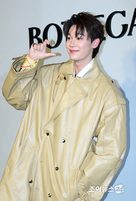 태국 배우 듀 지라왓이 28일 오후 서울 성동구 성수동 에스팩토리D동에서 열린 보테가 베네타 2026 여름 프라이빗 뷰 포토콜 행사에 참석하고 있다. [사진=정소희 기자]