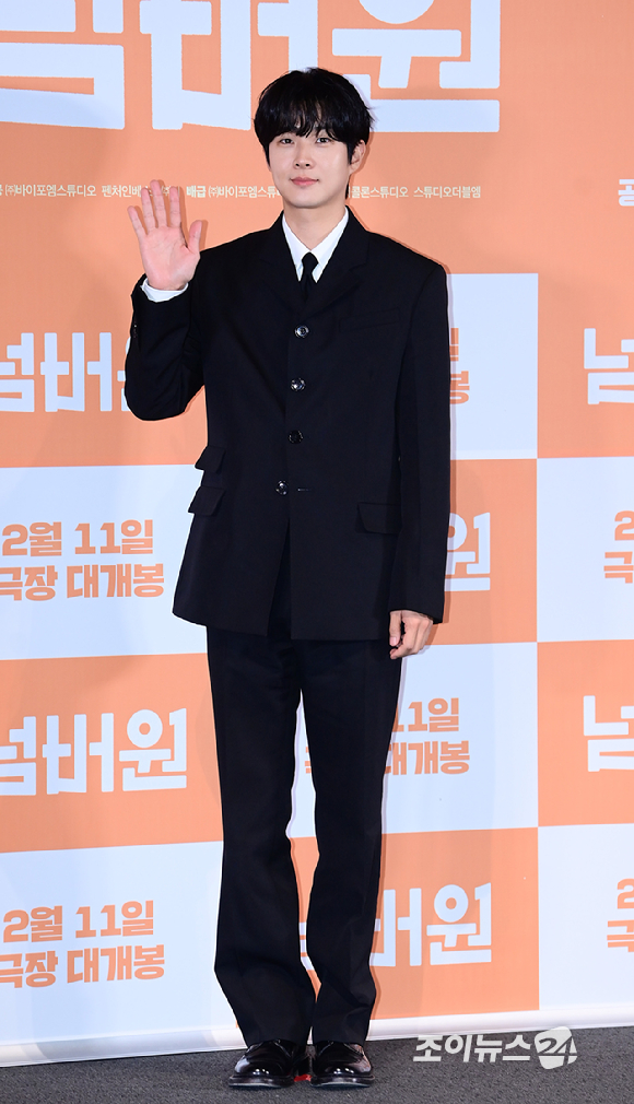 배우 최우식이 29일 오후 서울 CGV 용산아이파크몰에서 열린 영화 '넘버원'(감독 김태용) 언론시사회에 참석하고 있다. [사진=정소희 기자]