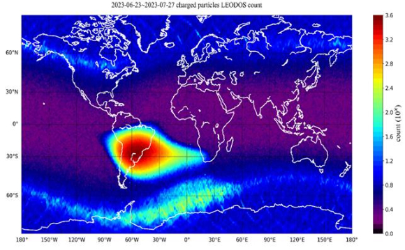  차세대소형위성2호 영상레이다 시험관측 사진. 대한민국 설악산 국립공원 및 속초 일대. 2023.08.21 [사진=KAIST]