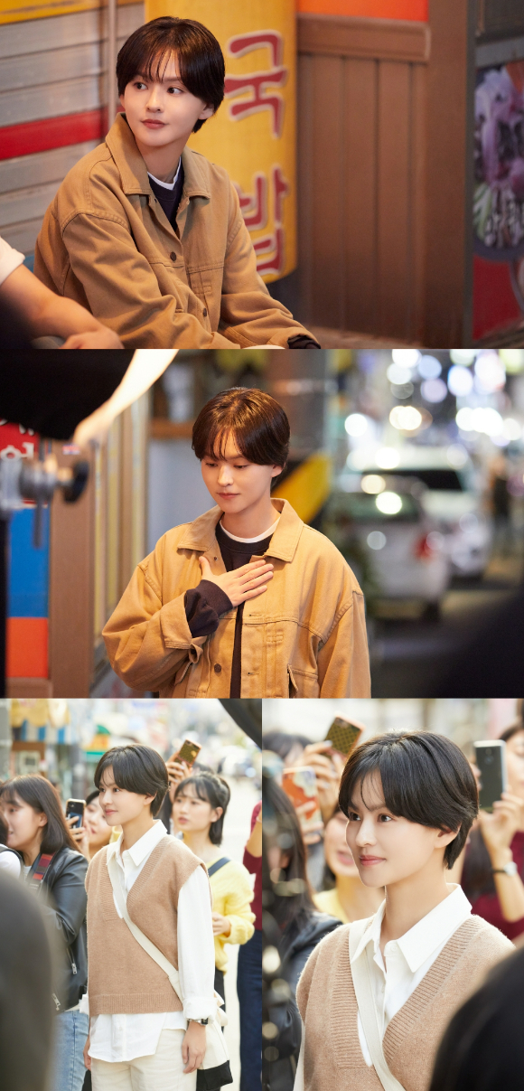 배우 김윤혜가 tvN 드라마 '별똥별'에서 매니저로 변신에 성공했다. [사진=IHQ]