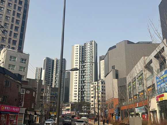 서울 동대문구 이문동 '이문아이파크자이' 단지 모습. [사진=김민지 기자]