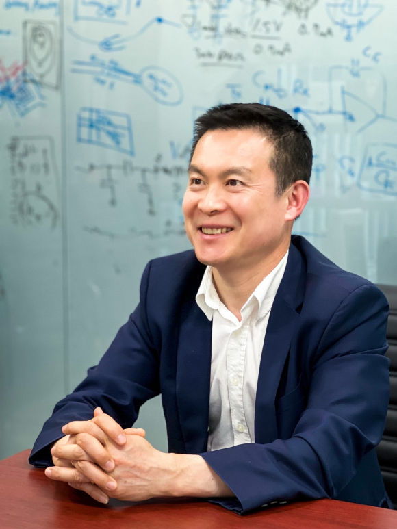  고범규 하이딥 대표가 스타일러스(펜) 기술의 표준화에 대한 자신감을 보였다. 사진은 고범규 대표 [사진=하이딥]