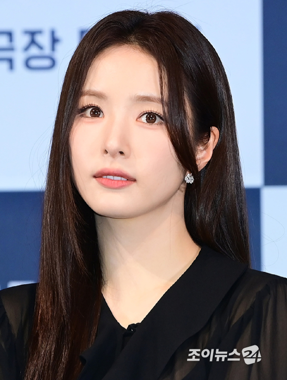 배우 신세경이 4일 오후 서울 CGV 용산아이파크몰에서 열린 영화 '휴민트'(감독 류승완) 언론시사회에 참석하고 있다. [사진=정소희 기자]