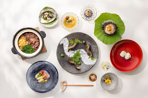 미오 아트 다이닝 디너 코스. [사진=소피텔 앰배서더 서울]