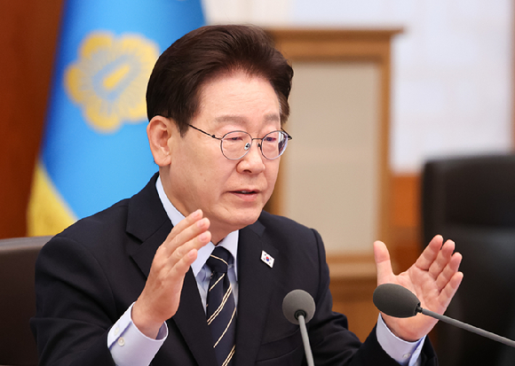 이재명 대통령이 20일 청와대에서 열린 국무회의 겸 비상경제점검회의에서 발언하고 있다. 2026.5.20 [사진=연합뉴스]