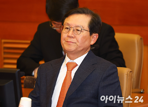 지난해 7월 박균택 더불어민주당 의원이 서울 여의도 국회에서 열린 본회의에서 '순직 해병 수사 방해 및 사건 은폐 등의 진상규명을 위한 특별검사의 임명 등에 관한 법률안 재의의 건' 토론을 하고 있다. [사진=곽영래 기자]